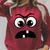 Creepy Face Carrot Halloween Book Character Costume Raglan Sleeve Sweatshirt Heather Dust