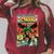 Cthulhu Lord Of Madness Vintage Comic Book Cover Raglan Sleeve Sweatshirt Heather Dust