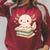 Cute Axolotl Reading Books Shirt Kawaii Axolotl Lover Raglan Sleeve Sweatshirt Heather Dust