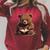 Cute Bear Is Reading a Book Reading Bear Raglan Sleeve Sweatshirt Heather Dust