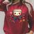 Cute Book Super Hero Reading Superhero Raglan Sleeve Sweatshirt Heather Dust