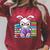 Cute Bunny Reader Rabbit Book Lover Reading Raglan Sleeve Sweatshirt Heather Dust