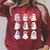Cute Ghost Reading Books Teacher Halloween Reading Men Women Kids Raglan Sleeve Sweatshirt Heather Dust