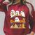 Cute Halloween Ghost Bookshelf Cat Book Lover Raglan Sleeve Sweatshirt Heather Dust