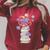 Cute Octopus Bookworm Fun Reading Tee For Book Lovers Raglan Sleeve Sweatshirt Heather Dust