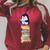 Cute Reading Penguin Women's Tops Book Lovers Raglan Sleeve Sweatshirt Heather Dust