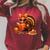 Cute Turkey Reading Book Lovers Bow Thanksgiving Raglan Sleeve Sweatshirt Heather Dust