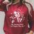 Dark Romance Pajama Skeleton Costume Woman Book Reading Raglan Sleeve Sweatshirt Heather Dust