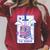 Dark Romance Reader Retro 90s Style Bookish Spicy Book Lover Raglan Sleeve Sweatshirt Heather Dust