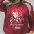 Dark Romance For Woman Pajama Skeleton Costume Book Reading Premium Tri-Blend Raglan Sleeve Sweatshirt Heather Dust