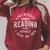 A Day Without Reading Book Reading Book Lover Library Raglan Sleeve Sweatshirt Heather Dust