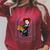 Disney Hocus Pocus Halloween Winifred Sanderson Want My Book Raglan Sleeve Sweatshirt Heather Dust