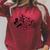 Disney Mickey And Friends Coloring Book Raglan Sleeve Sweatshirt Heather Dust