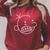DOAWK Big Face Sketched Portrait Book Series Raglan Sleeve Sweatshirt Heather Dust