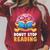 Donut Stop Reading Cute Book Reader Bookworm Donut Day Raglan Sleeve Sweatshirt Heather Dust