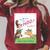 Dr Seuss Mr Brown Can Moo Book Cover Raglan Sleeve Sweatshirt Heather Dust