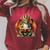 Dragon With Book Raglan Sleeve Sweatshirt Heather Dust