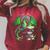 Dragon Reading Books Bookworm Raglan Sleeve Sweatshirt Heather Dust