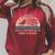 Easily Distracted By Birds & Books Retro Birding Bird Raglan Sleeve Sweatshirt Heather Dust