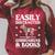 Easily Distracted By Chihuahuas & Books Raglan Sleeve Sweatshirt Heather Dust