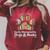 Easily Distracted By Dogs And Books Reading Raglan Sleeve Sweatshirt Heather Dust