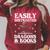 Easily Distracted By Dragons And Books Fantasy Book Lover Raglan Sleeve Sweatshirt Heather Dust