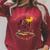 Easily Distracted By Dragons And Books Fire Dragon Raglan Sleeve Sweatshirt Heather Dust