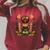 Educated Melanin Queen Afro Women Reading Book History Raglan Sleeve Sweatshirt Heather Dust