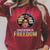 Education Is Freedom Woman Afro Books Reading Raglan Sleeve Sweatshirt Heather Dust