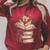 Fantasy Dragon & Books Magical Reader Raglan Sleeve Sweatshirt Heather Dust