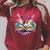 In My Fantasy Era Magic Dragon Book Raglan Sleeve Sweatshirt Heather Dust