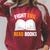 Fight Evil Read Books Raglan Sleeve Sweatshirt Heather Dust