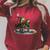Frog Toad Fishing Vintage Classic Book Frog Raglan Sleeve Sweatshirt Heather Dust