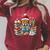 Gingerbread Reading Book Lovers Christmas Bookworm Librarian Raglan Sleeve Sweatshirt Heather Dust