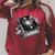 Goth Mystical Gothic Book Raglan Sleeve Sweatshirt Heather Dust