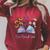 Grow Your Mind Wildflower Book Floral Motivation Raglan Sleeve Sweatshirt Heather Dust
