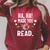 Ha Ha Made You Read English Teacher Librarian Book Library Raglan Sleeve Sweatshirt Heather Dust