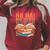 Ha Ha Made You Read Reading Quotes Bookish Book Lover Raglan Sleeve Sweatshirt Heather Dust