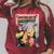 Halloween Horror Vintage Voodoo Comic Book Retro Scary Raglan Sleeve Sweatshirt Heather Dust