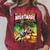 Halloween Monster Scary Vintage Horror Comic Book Raglan Sleeve Sweatshirt Heather Dust