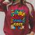 Your Health Comes First Pop Art Comic Book Halftone Retro Raglan Sleeve Sweatshirt Heather Dust