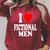 I Heart Love Fictional Men Book Movies Literature Reading Raglan Sleeve Sweatshirt Heather Dust
