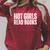 Hot Girls Read Books Library Lover Book Premium Tri-Blend Raglan Sleeve Sweatshirt Heather Dust