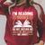 I'm Reading Books Do Not Disturb Me Read Raglan Sleeve Sweatshirt Heather Dust