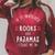 If It Involves Books And Pajamas Book Lover & Reading Raglan Sleeve Sweatshirt Heather Dust