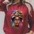 Juneteenth Educated Melanin Queen Afro Women Book Lover Raglan Sleeve Sweatshirt Heather Dust
