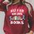 Just A Boy Who Loves Books Reading Raglan Sleeve Sweatshirt Heather Dust