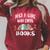 Just A Girl Who Loves Books Reading Raglan Sleeve Sweatshirt Heather Dust
