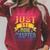 JUST ONE MORE CHAPTER Fun Reading Book Lover Raglan Sleeve Sweatshirt Heather Dust