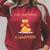 Just One More Chapter Red Book Lovers Bookworms & Readers Raglan Sleeve Sweatshirt Heather Dust